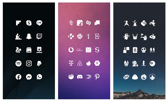 9. Whicons – White Icon Pack
