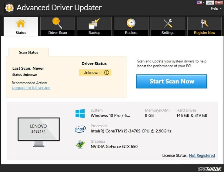  Advanced Driver Updater 