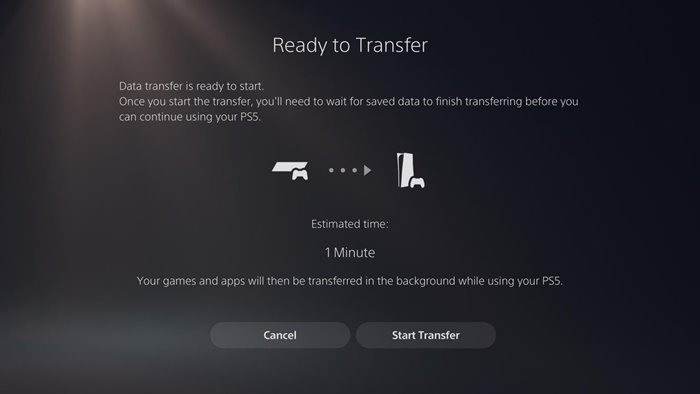 Transférer des données depuis votre PS4