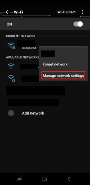 Changer de réseau sans fil