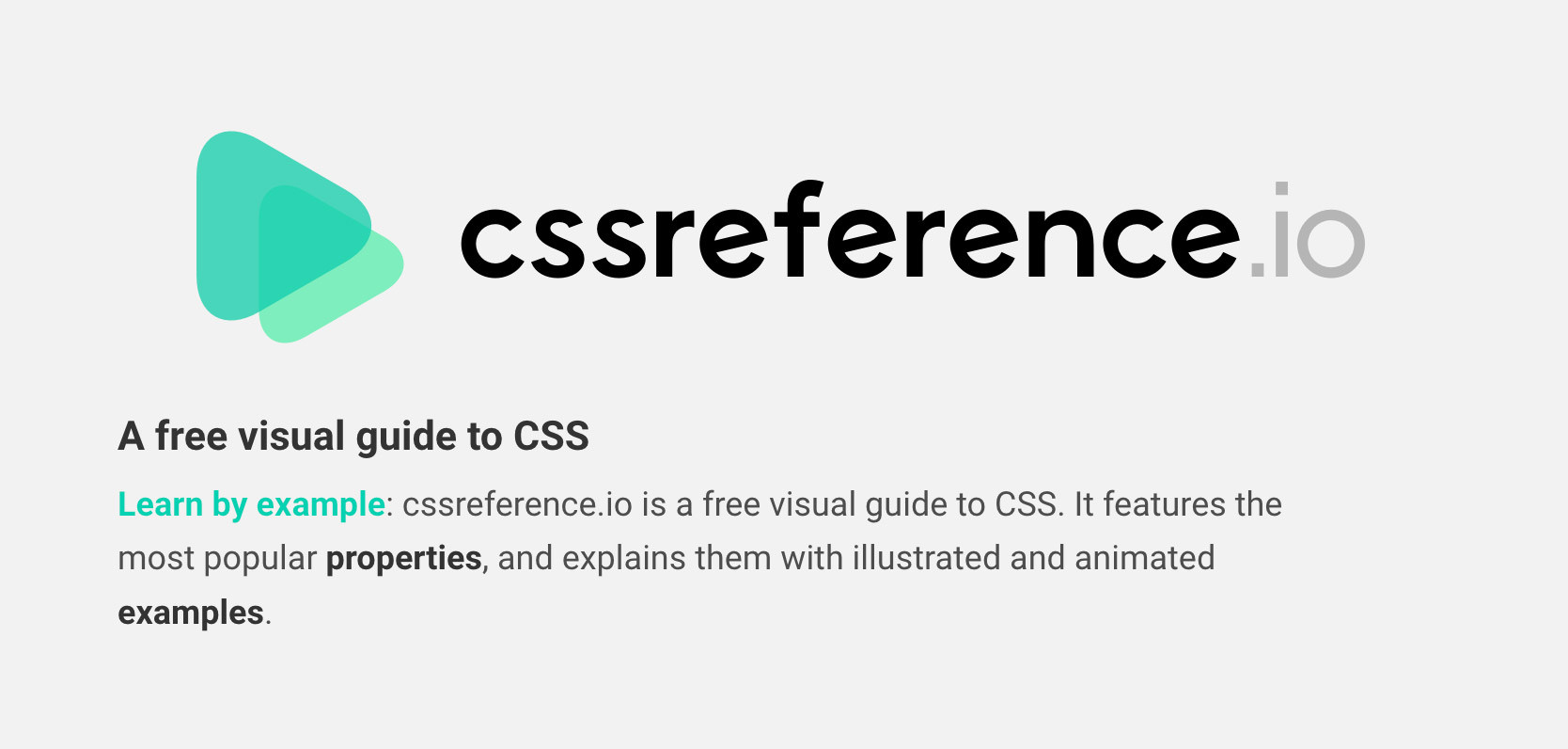 Application Web de référence CSS