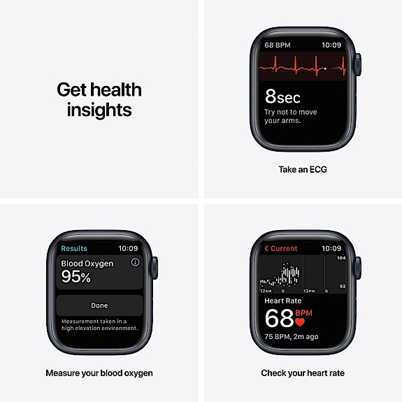 Apple Watch 7 Santé