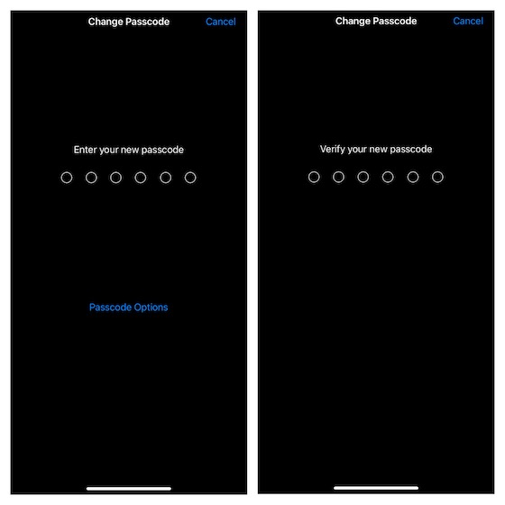 Modifier le mot de passe de l'écran de verrouillage sur iPhone et iPad