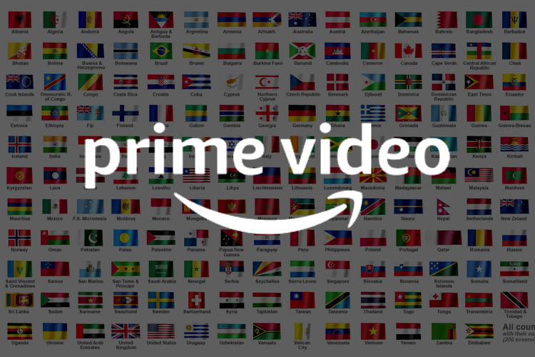 Comment changer de pays sur Amazon Prime Video