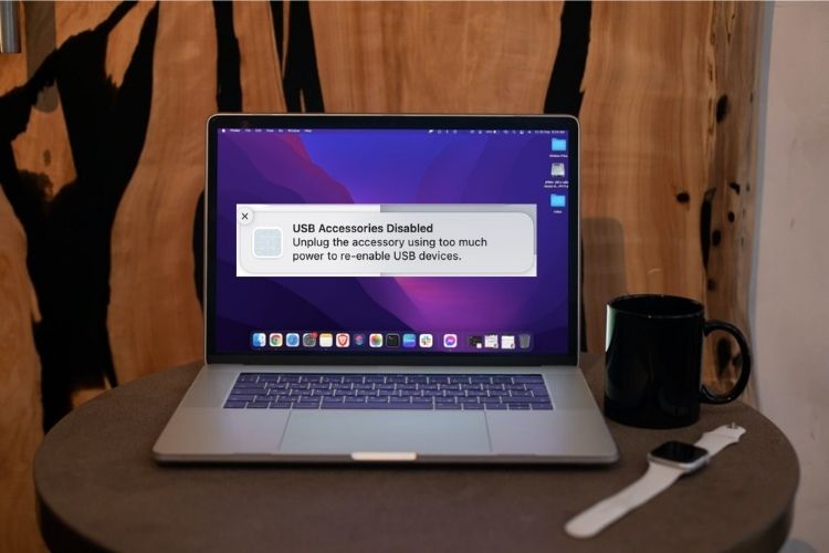 Comment réparer "Accessoires USB désactivés" sur Mac