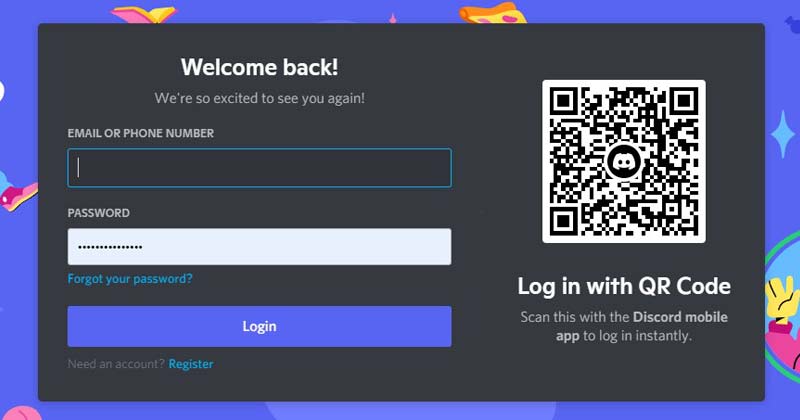 Comment se connecter à Discord avec un code QR