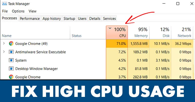 Comment réparer l'utilisation élevée du processeur dans Windows 11