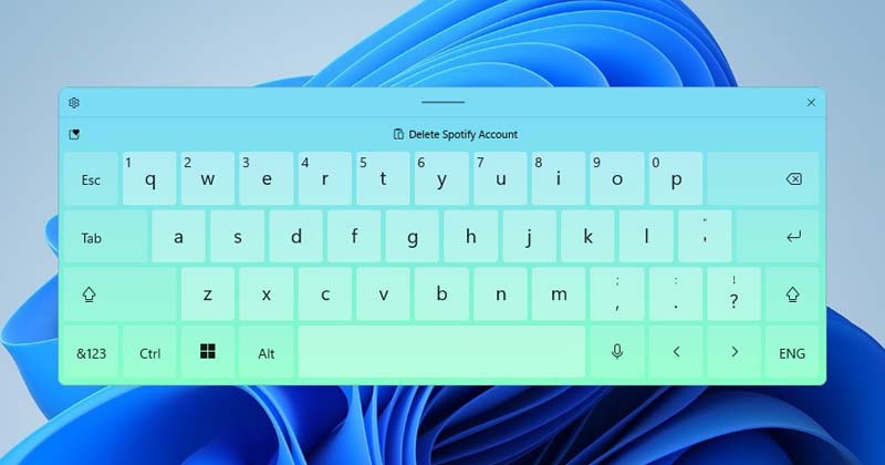 Comment activer et personnaliser le clavier tactile sur Windows 11