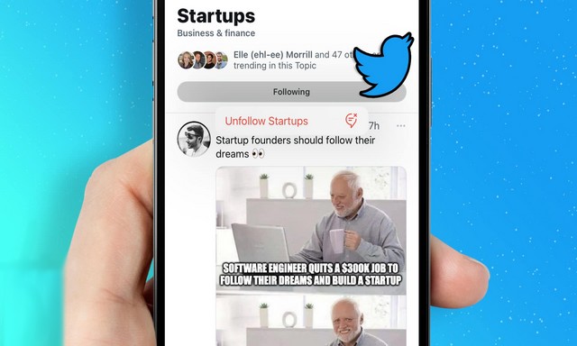 Voici comment suivre et ne plus suivre les sujets sur Twitter depuis l'iPhone et l'iPad