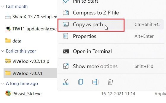 Activer les onglets dans l'explorateur de fichiers sur Windows 11 (2022)