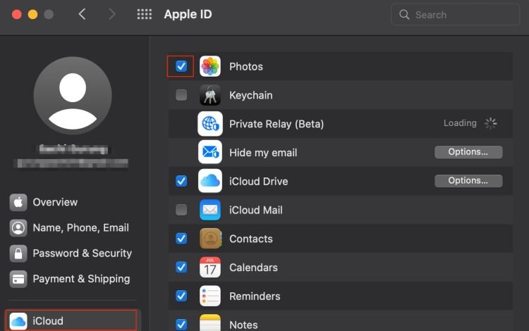 Activer iCloud sur Mac