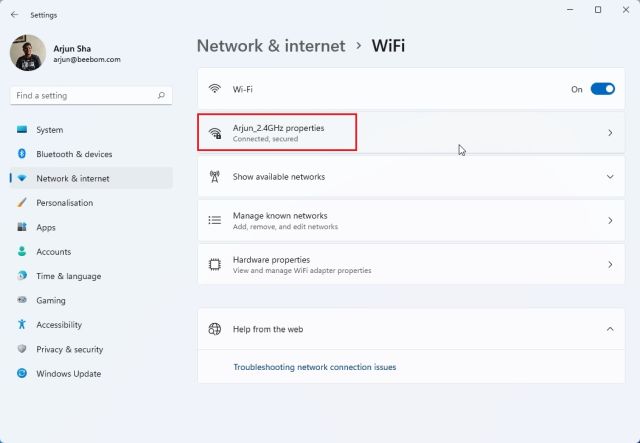 8. Vérifiez les paramètres DNS et proxy