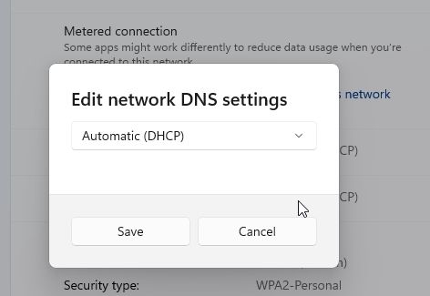 8. Vérifiez les paramètres DNS et proxy