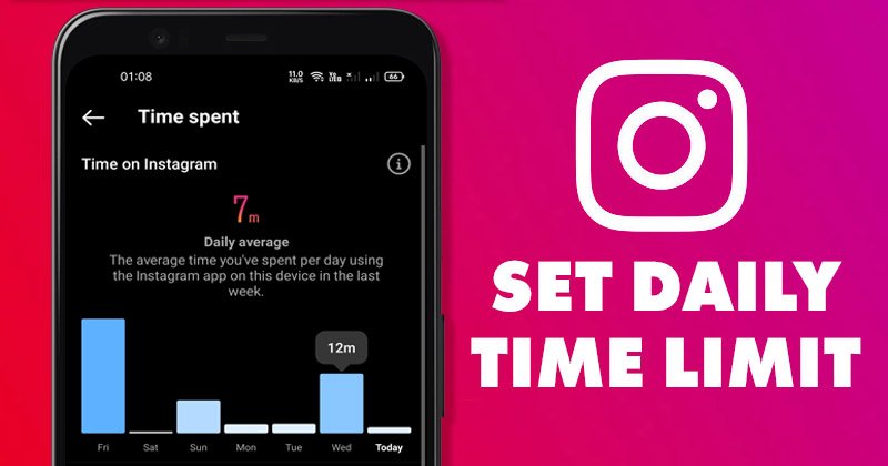 Comment définir une limite de temps quotidienne sur l'application Instagram pour Android