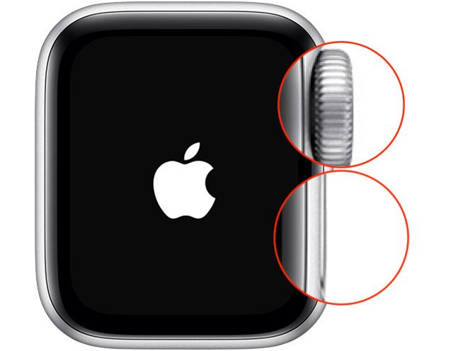 Forcer le redémarrage de l'Apple Watch