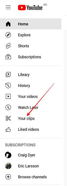 Youtube Clips Vos clips