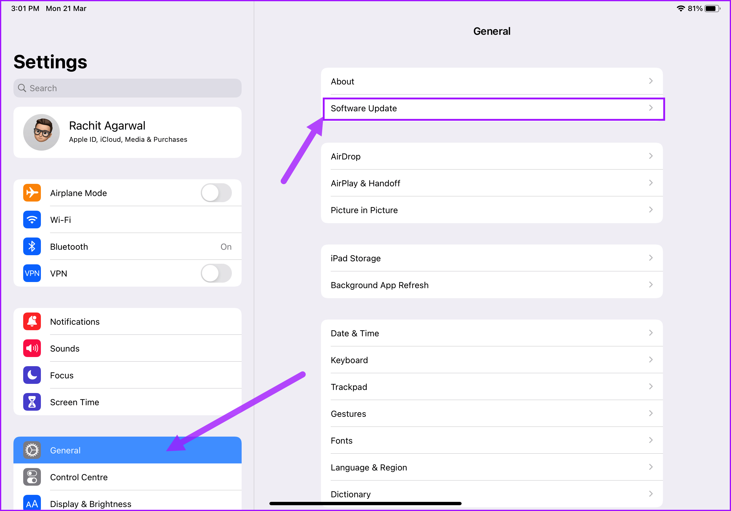 4. Mettre à jour iPad et Mac 4