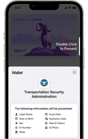 Affichez votre permis de conduire ou votre carte d'identité dans Apple Wallet