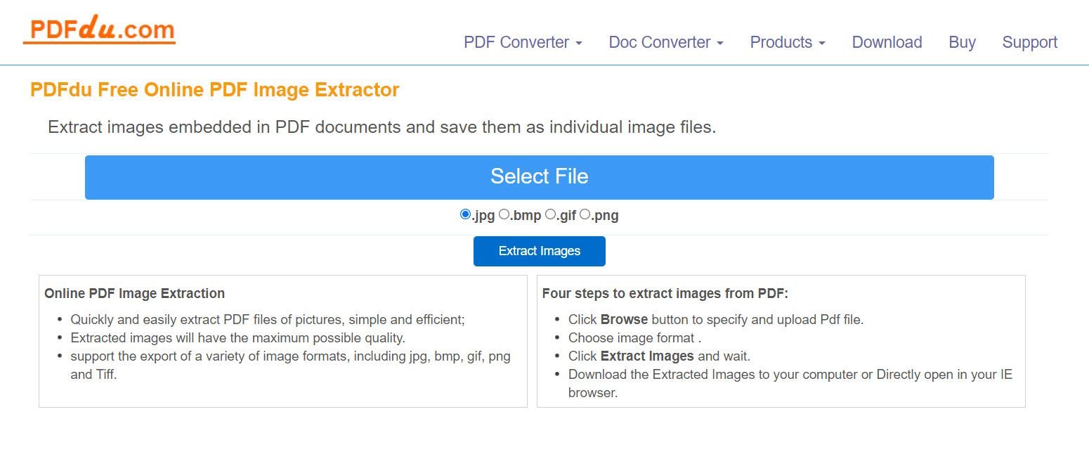 PDFEdu Enregistrer des images à partir de fichiers PDF