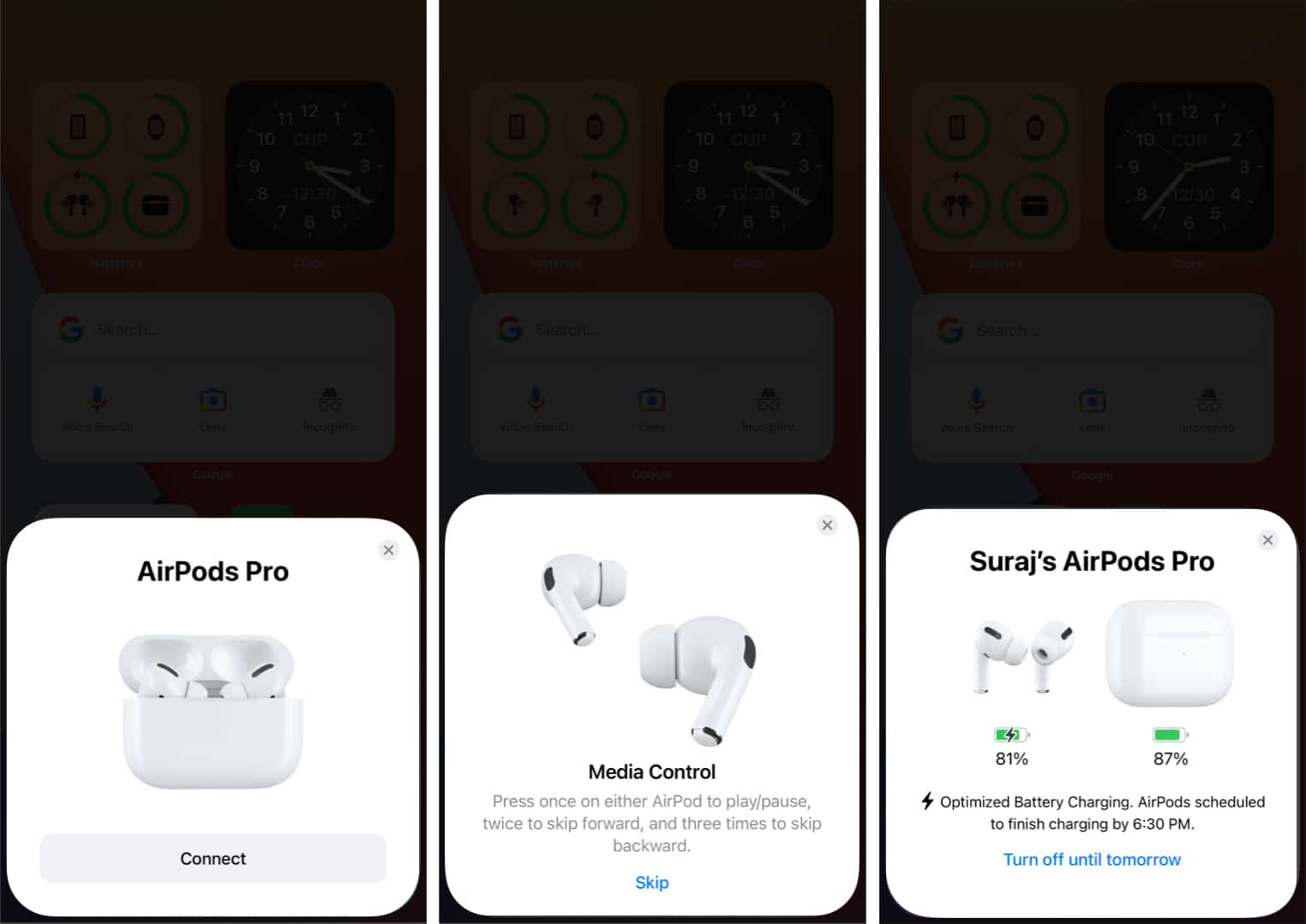 Réassociez vos AirPods avec l'iPhone