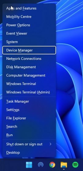 Mettre à jour les pilotes sur Windows 11 avec le gestionnaire de périphériques