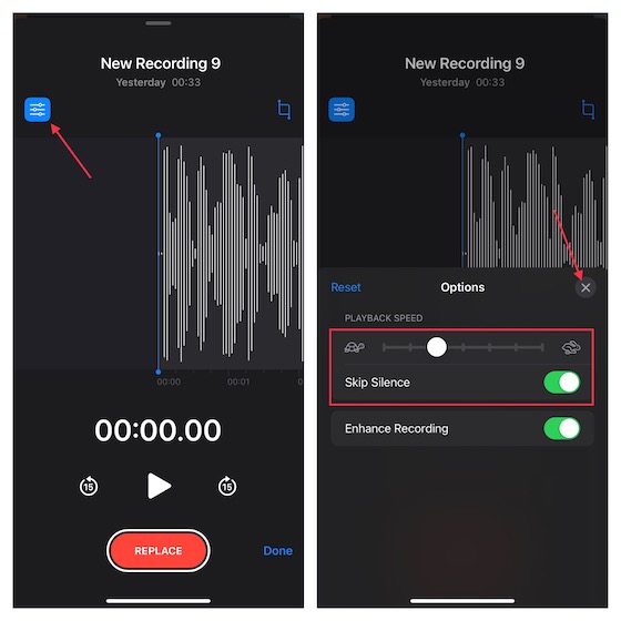 Ajustez la vitesse de lecture de votre enregistrement audio sur iPhone et iPad