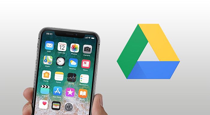 Voici comment synchroniser l'iPhone avec Google Drive