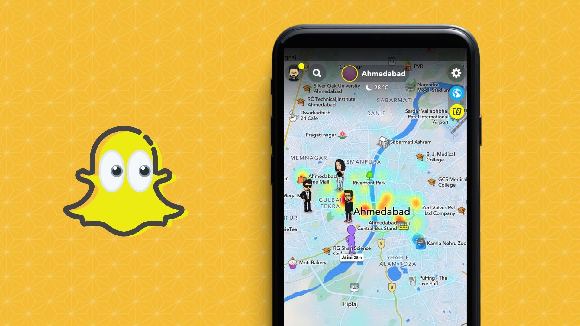 Voici comment utiliser Snap Map sur Snapchat