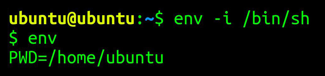 Comment utiliser la commande Env sous Linux