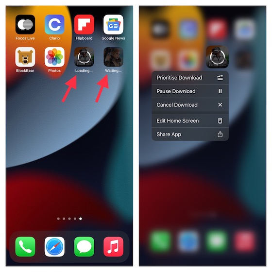 Téléchargement d'applications sur iOS et iPadOS 