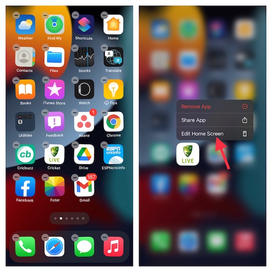 Modifier l'écran d'accueil sur iPhone et iPad 