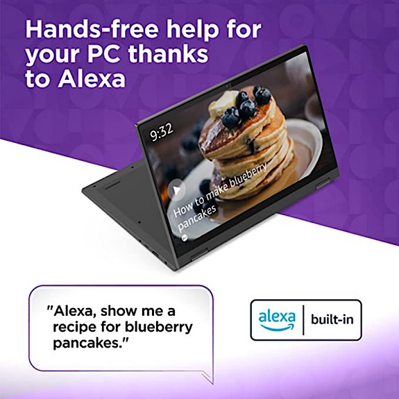 Lenovo Flex 5 Ideapad Alexa