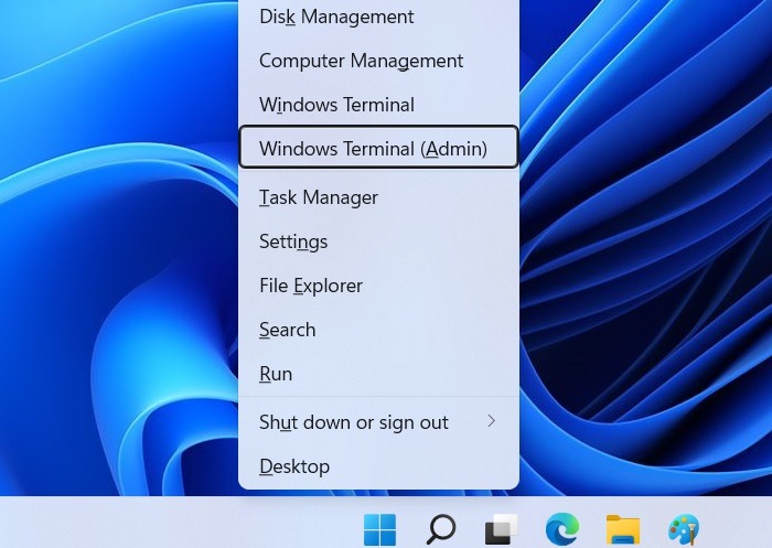 Supprimer les anciens pilotes Windows11 Terminal Admin
