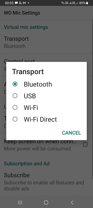 Smartphone Microphone Windows Wo Mic App Bluetooth Transport