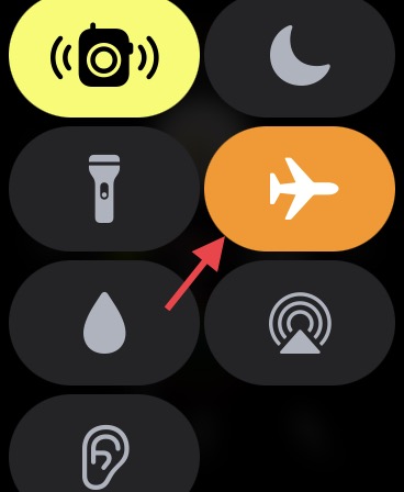 Activer/désactiver le mode avion sur Apple Watch 