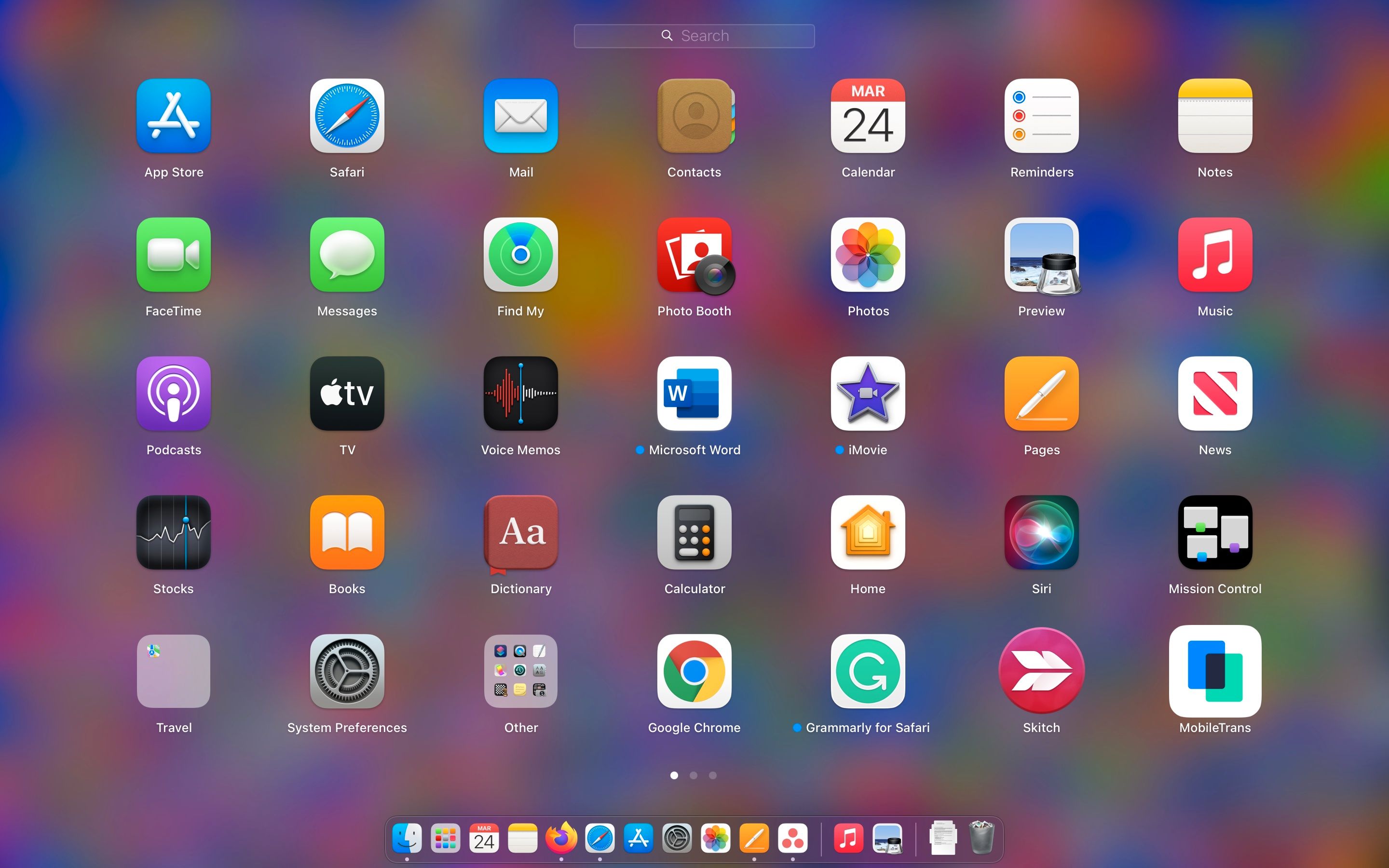 Launchpad sur Mac