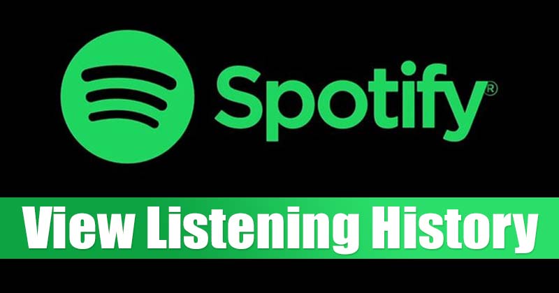 Comment afficher votre historique d'écoute Spotify sur le Web