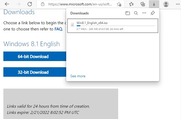 Windows 8 8.1 2023 Téléchargement Windows8.1 Iso