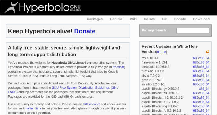 Site Web Hyperbole Linux Libre 08