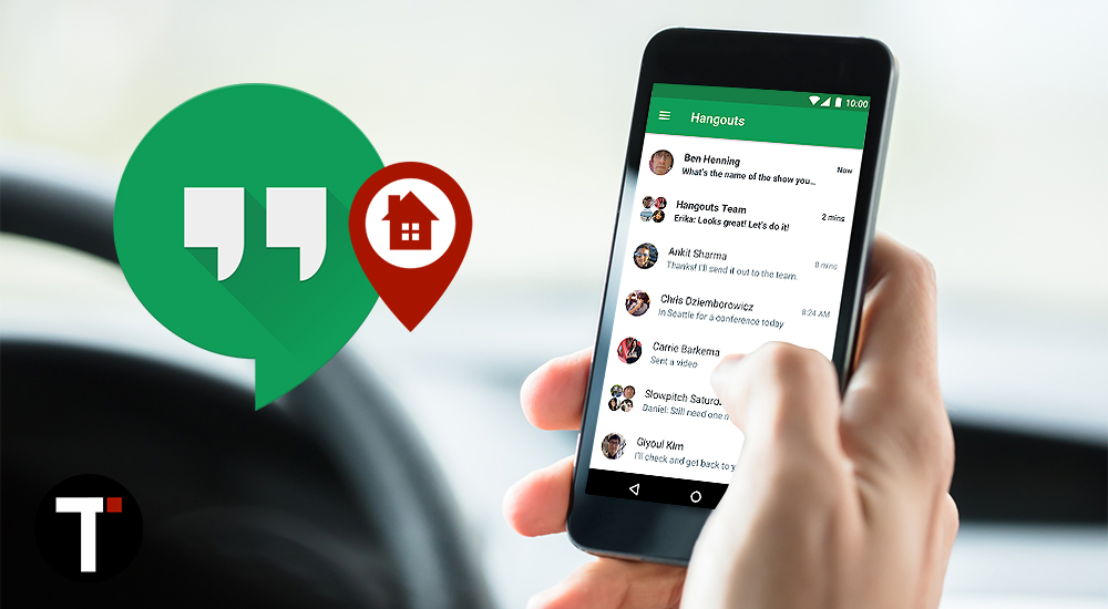 Comment suivre quelqu'un sur Hangouts