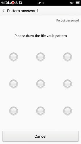 Déverrouiller le mot de passe du modèle de sécurité Android 1