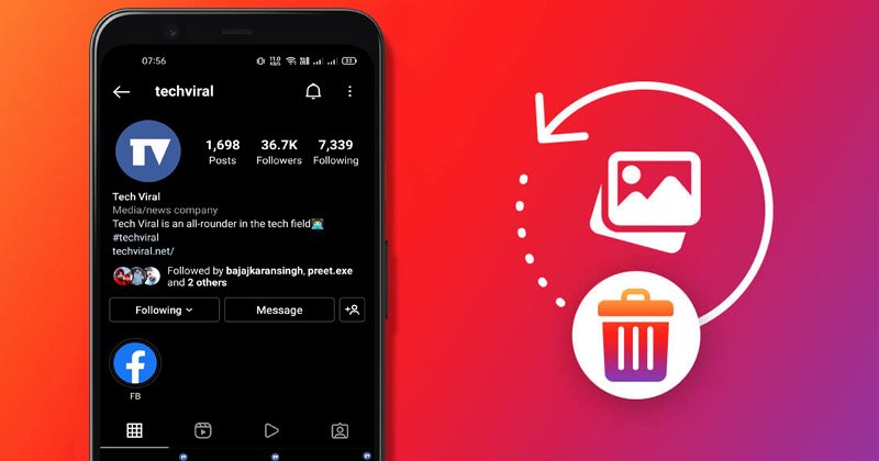 Comment récupérer des photos et vidéos Instagram supprimées sur Android