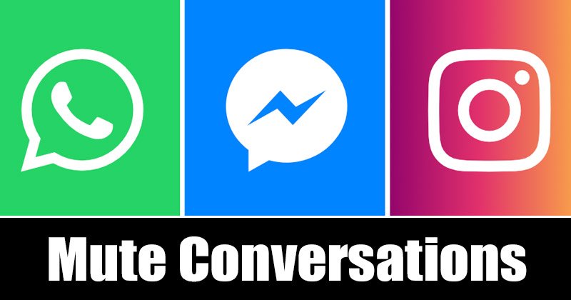 Comment désactiver les conversations sur WhatsApp, Messenger et Instagram