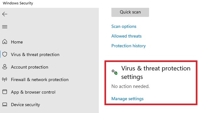 Comment désactiver définitivement Windows Defender dans Windows Ouvrez les paramètres de virus de sécurité Windows