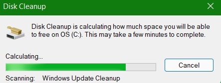 High Memory Fix Disk Cleanup Windows Update Cleanup