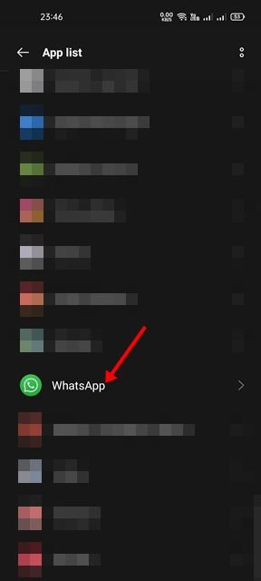 Application Whatsapp