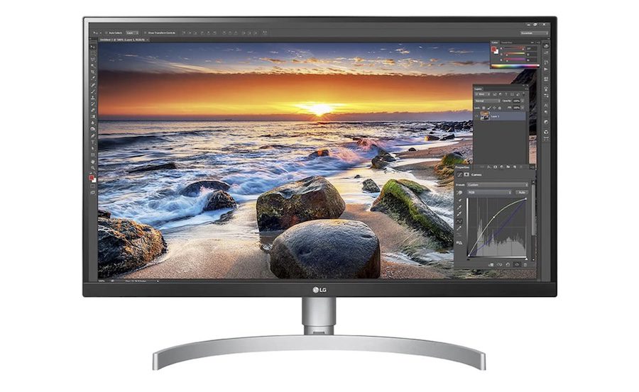 4. Moniteur LG 27UK850-W 4K