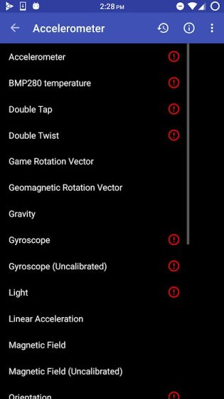 Application Sensor Disabler