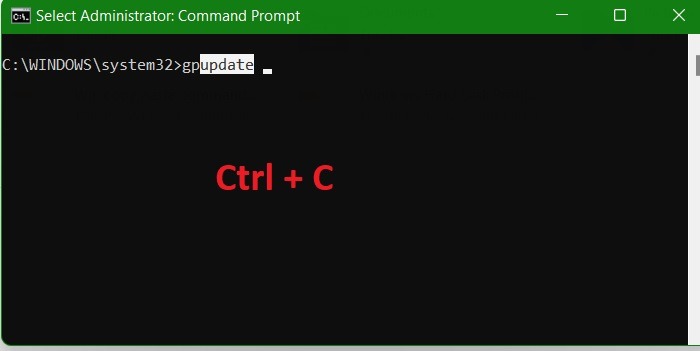 Cmd Copier Coller Windows11 Ctrl C Invite de Commande