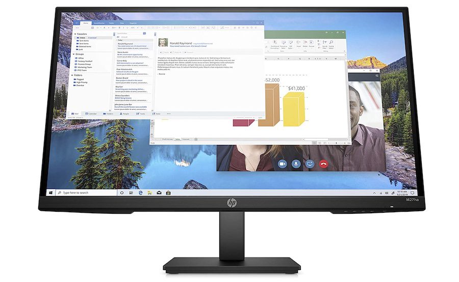 1. Moniteur HD intégrale HP M27ha